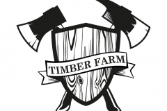Projekt loga Timber Farm